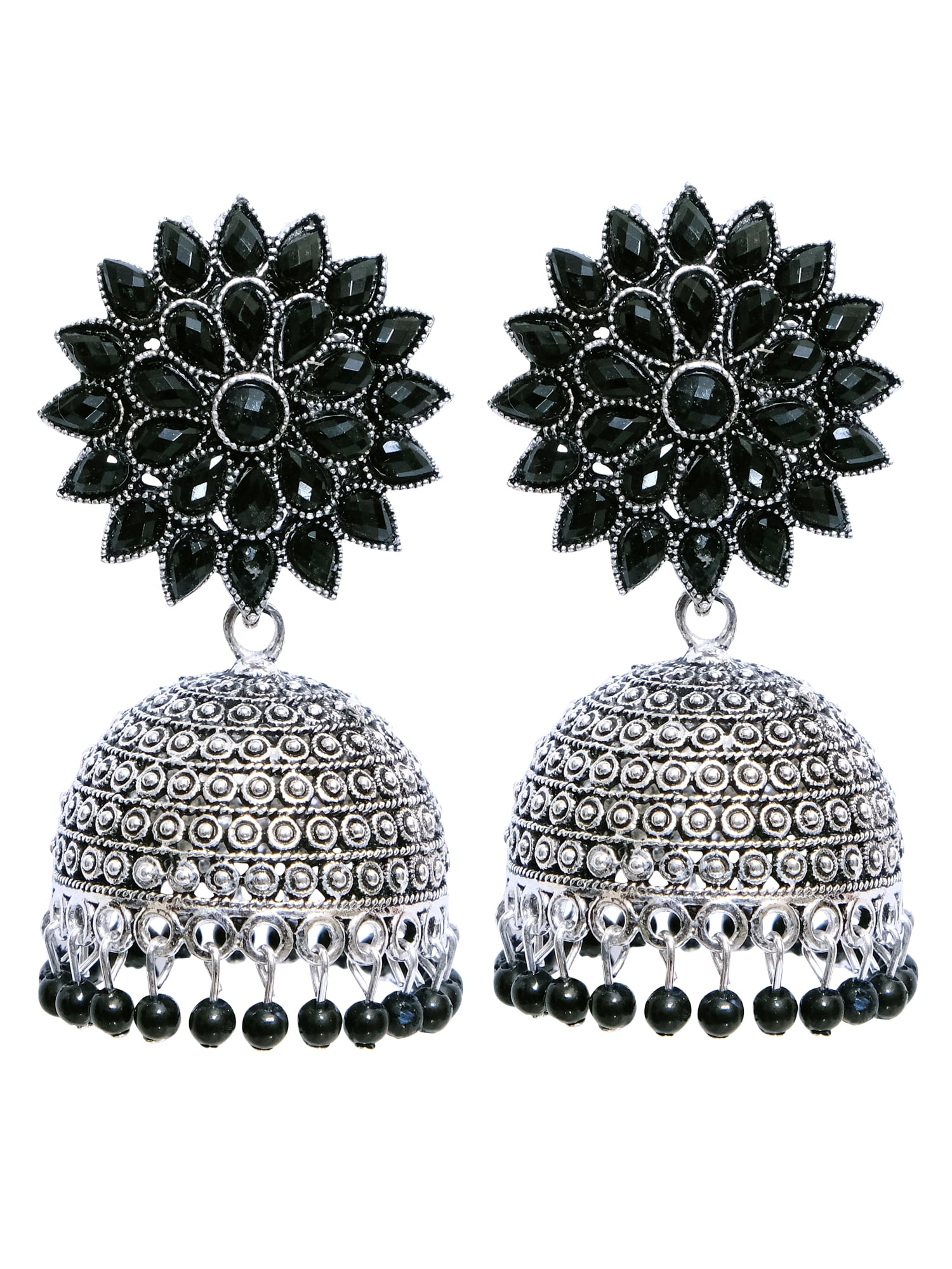 Buy Black Earrings for Women by Jazz And Sizzle Online | Ajio.com